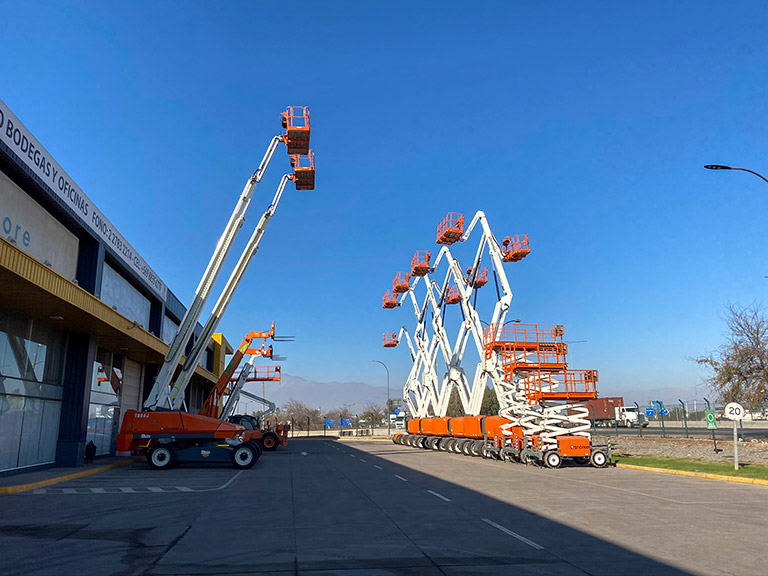 Ahern Chile's new facility is in a prime location on a major intersection