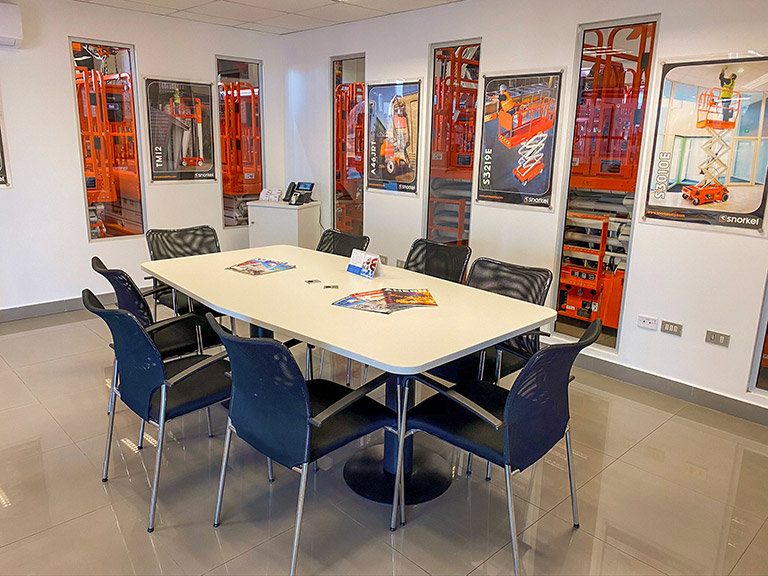 Numerous classrooms and meeting spaces are available at the new facility